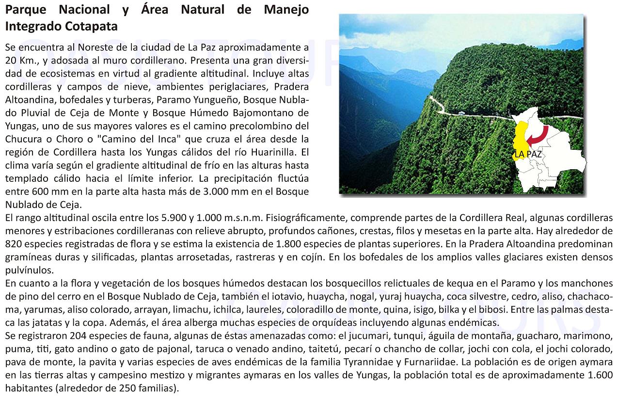 Parque Nacional Cotapata