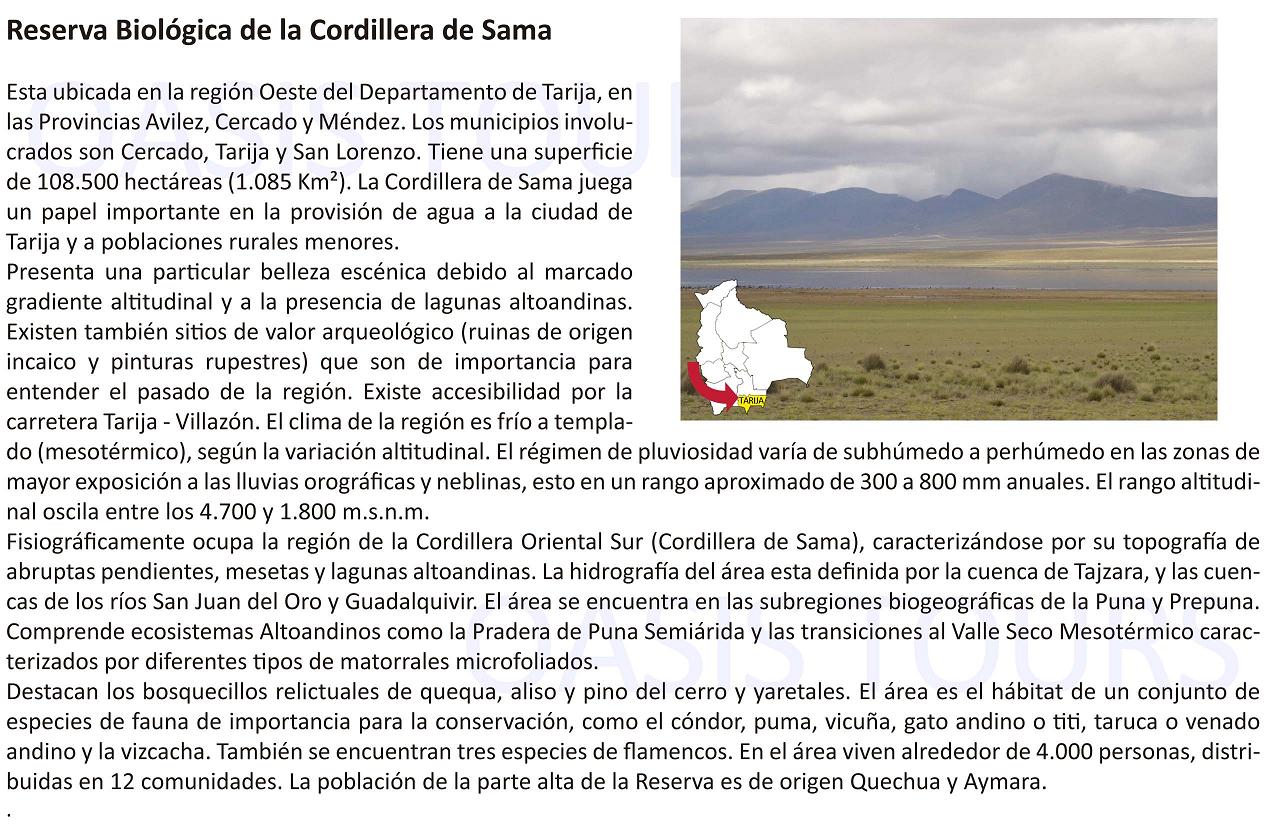 Cordillera de Sama