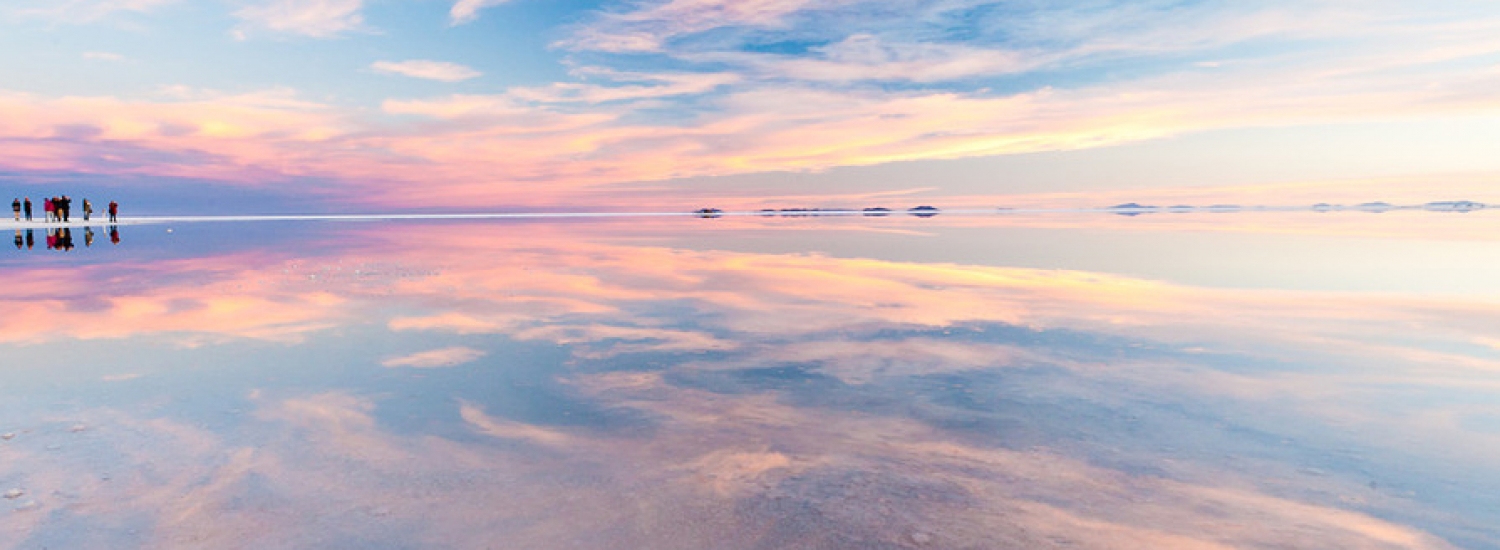 OB-UYU/3 Tour Full Day  Reflejos del cielo - Salar de Uyuni en temporada de Lluvia