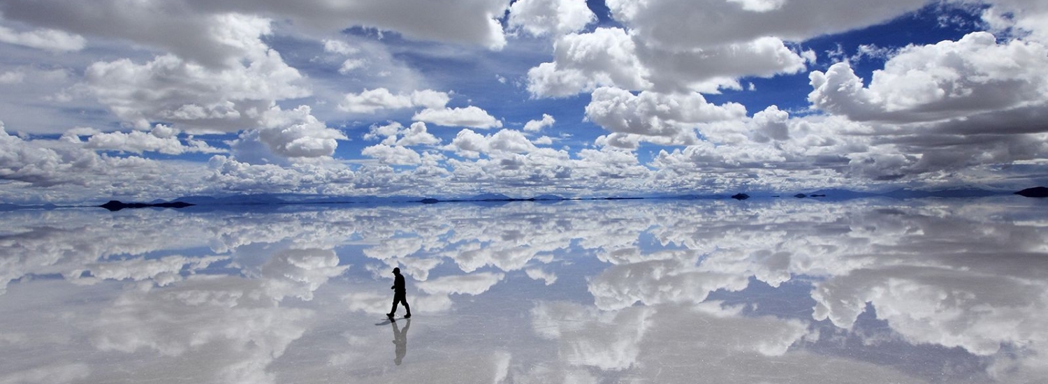 OB-UYU/3 Tour Full Day Reflejos del cielo - Salar de Uyuni en temporada de Lluvia