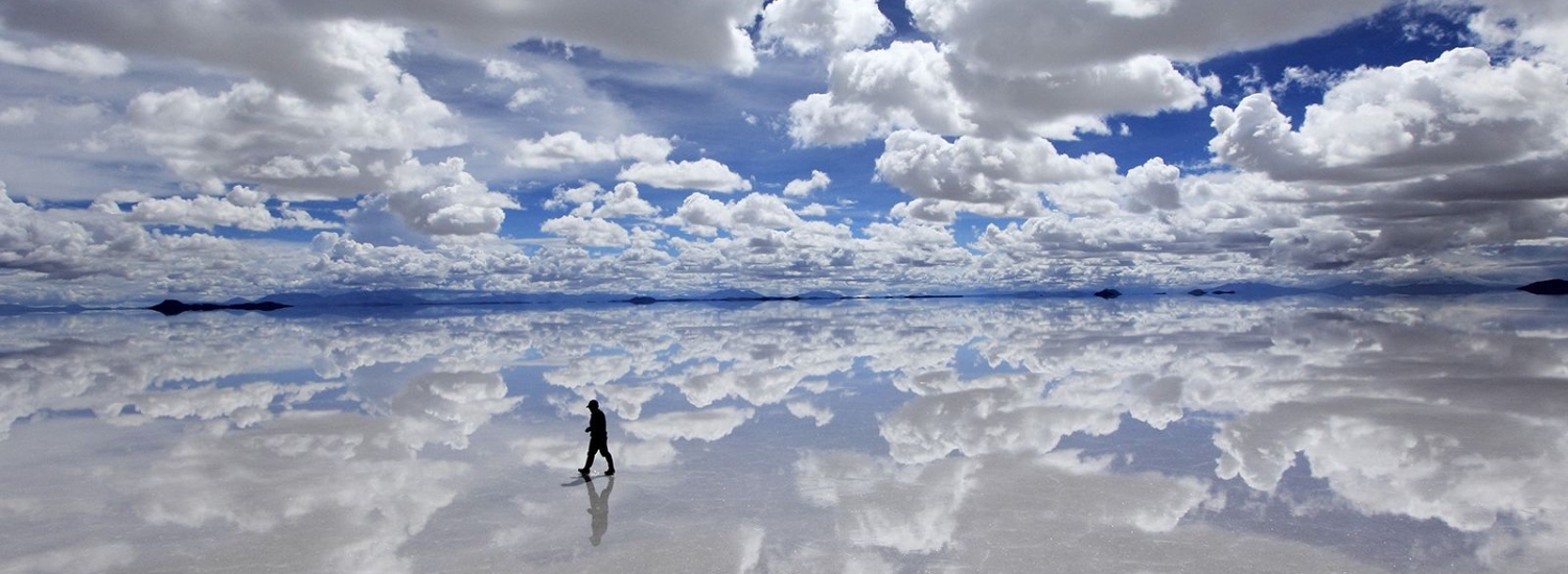 OB-UYU/3 Tour Full Day  Reflejos del cielo - Salar de Uyuni en temporada de Lluvia