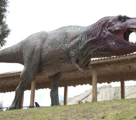 Parque Cretácico, Huellas de Dinosaurios Cal Orck'o